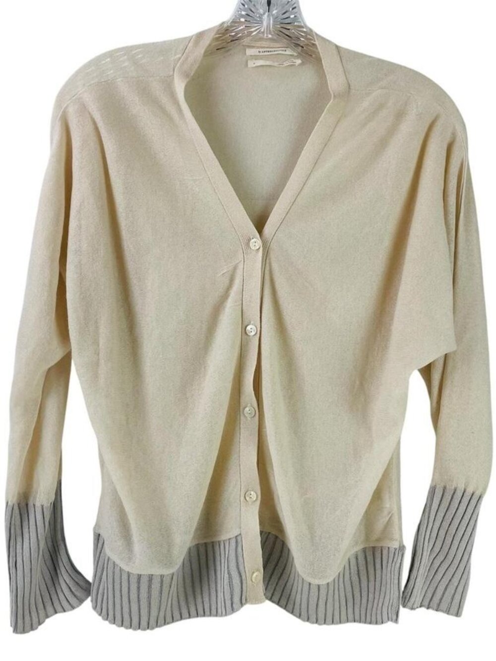 Anthropologie Sheer Shine Cardigan Sweater Eveningwear Wedding Party